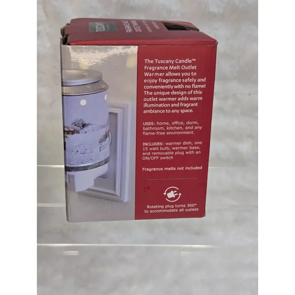 Tuscany Candle Seasons Greetings Fragrance Melt Outlet Plug In Wax Warmer